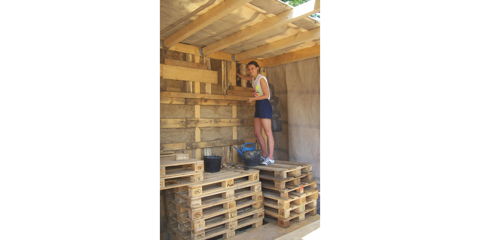 Innenausbau durch die späteren Nutzer