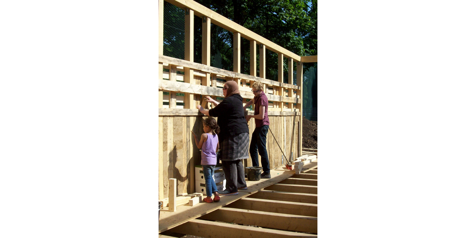 Partizipative Baustelle