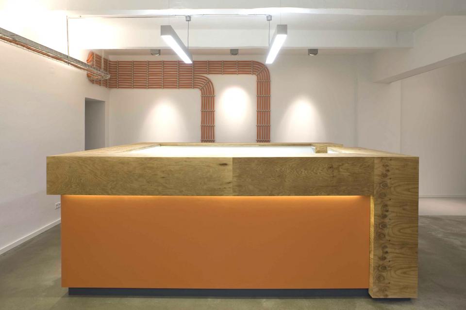 Empfangstresen umgesetzt